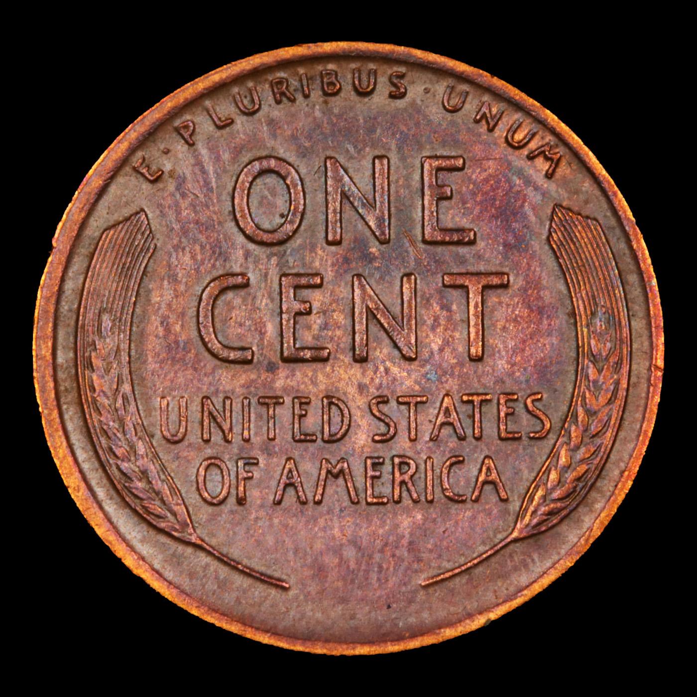 1915-p Lincoln Cent 1c Grades Choice AU