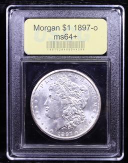 ***Auction Highlight*** 1897-o Morgan Dollar $1 Graded Choice+ Unc By USCG (fc)