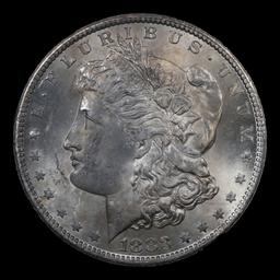 ***Auction Highlight*** 1883-cc GSA Hoard Morgan Dollar $1 Grades Select+ Unc (fc)