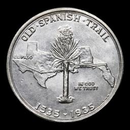 ***Auction Highlight*** 1935 Spanish Trail Old Commem Half Dollar 50c Graded GEM+ Unc By USCG (fc)