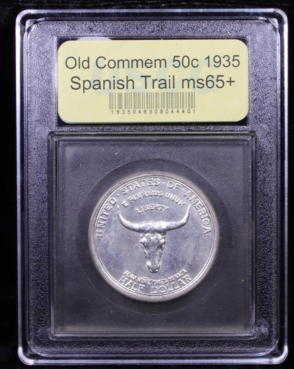 ***Auction Highlight*** 1935 Spanish Trail Old Commem Half Dollar 50c Graded GEM+ Unc By USCG (fc)