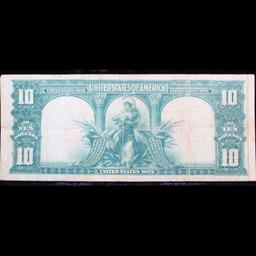 ***Auction Highlight*** The Famous Ten-Dollar "Bison Note" of 1901 Grades vf+ (fc)