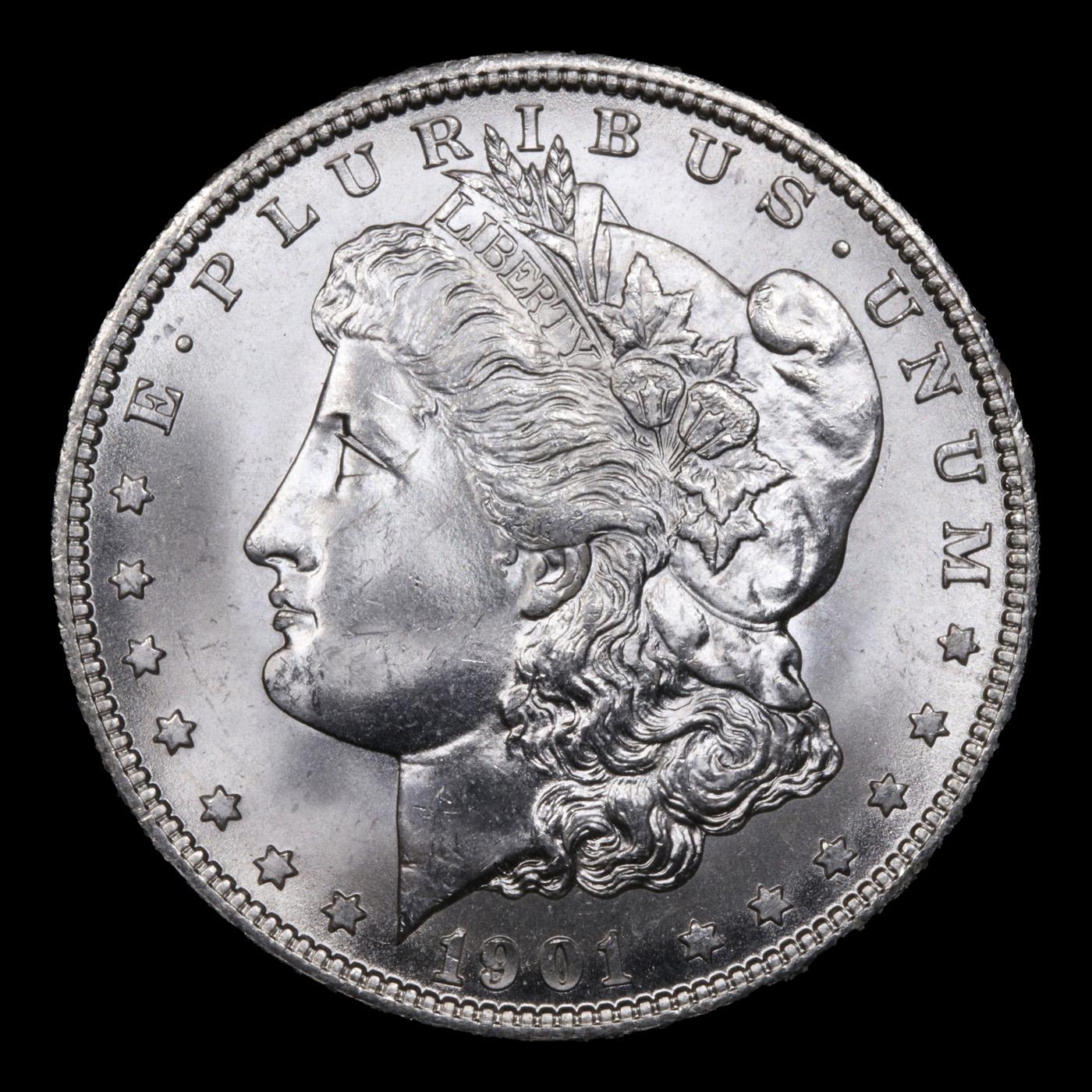 ***Auction Highlight*** 1901-o Morgan Dollar $1 Graded ms66+ By SEGS (fc)