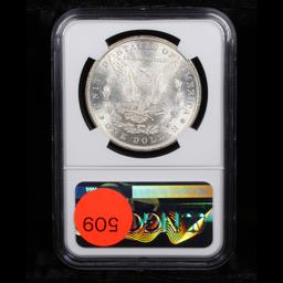 NGC 1885-p Morgan Dollar $1 Graded ms65 By NGC
