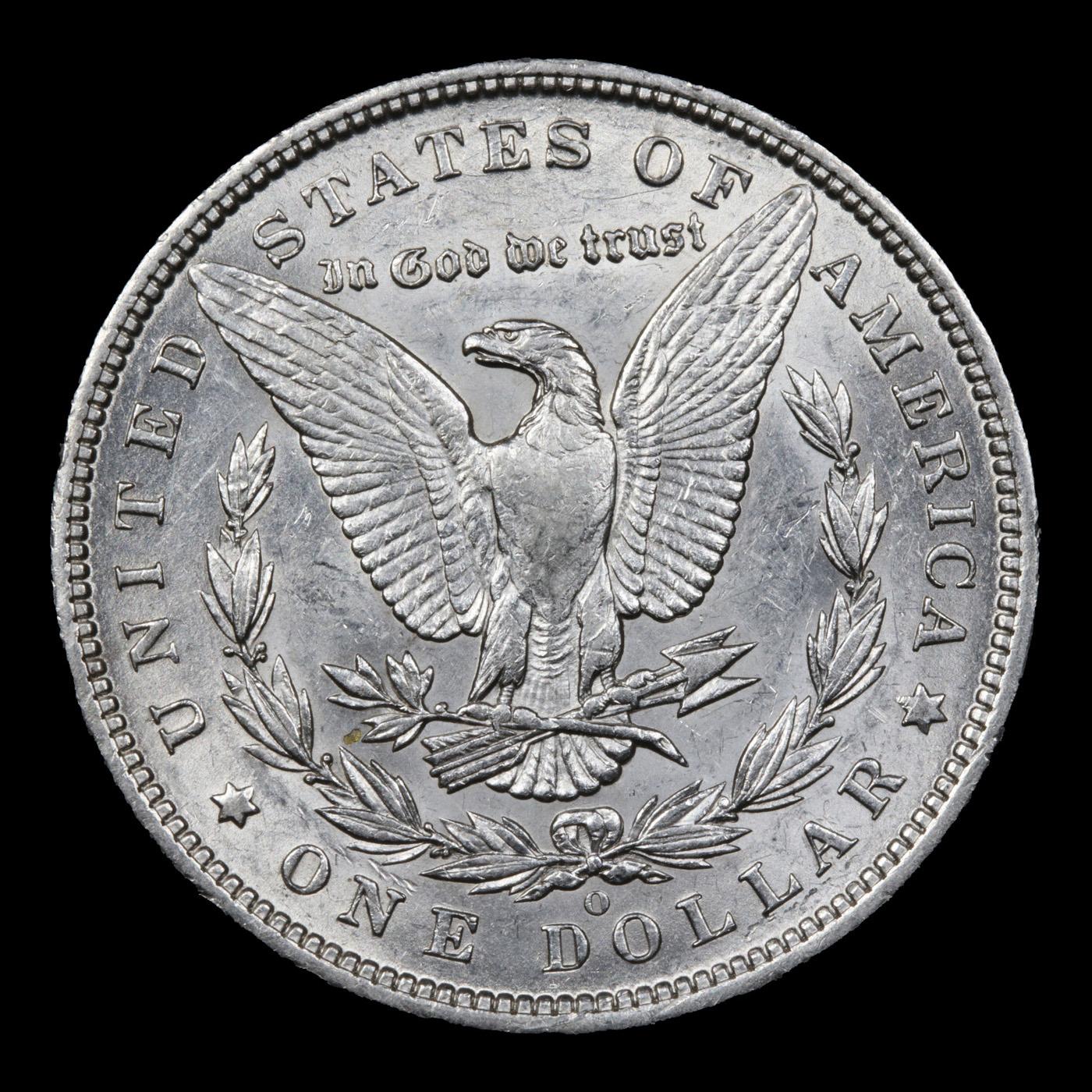 1890-o Morgan Dollar $1 Grades Choice AU/BU Slider+