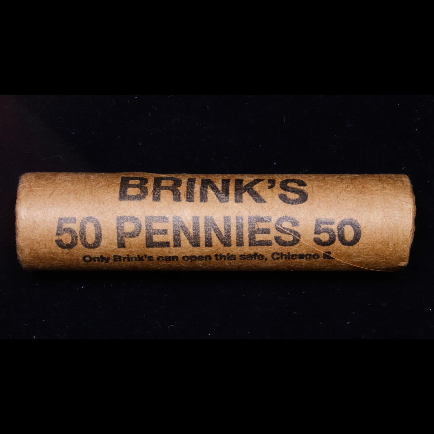 Uncirculated 1c orig shotgun roll, 1944-s  In Old Brinks wrapper  Grades