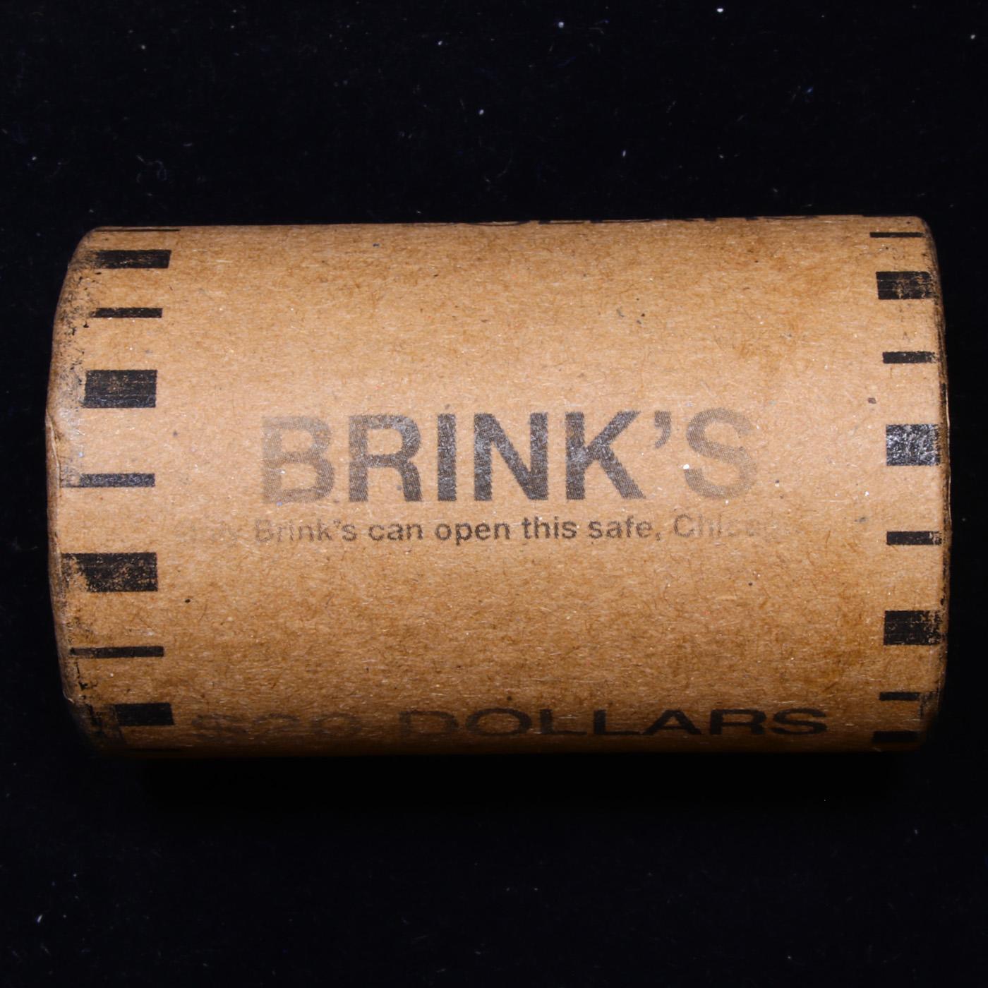 ***Auction Highlight*** AU/BU Slider Brinks Shotgun Morgan $1 Roll 1889 & P Ends Virtually UNC (fc)