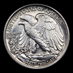 ***Auction Highlight*** 1917-d Reverse Walking Liberty Half Dollar 50c Graded GEM Unc By USCG (fc)