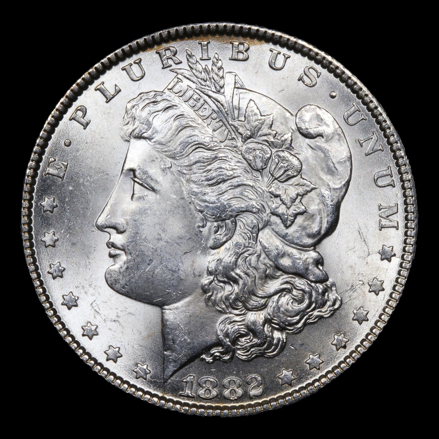 1882-p Morgan Dollar $1 Grades Choice Unc
