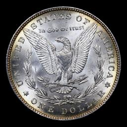 1882-p Morgan Dollar $1 Grades Choice Unc
