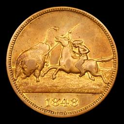 1898 Trans-Mississippi Expo Hk-283 So Called Dollar Grades Select AU