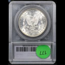 ***Auction Highlight*** 1888-p Rainbow Toned Morgan Dollar $1 Graded ms67 By SEGS (fc)
