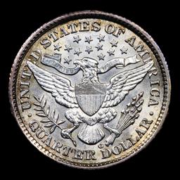 ***Auction Highlight*** 1893-o Barber Quarter 25c Graded Choice Unc By USCG (fc)