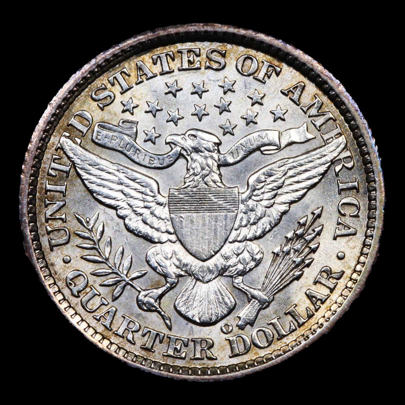 ***Auction Highlight*** 1893-o Barber Quarter 25c Graded Choice Unc By USCG (fc)