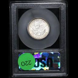 ***Auction Highlight*** 1893-o Barber Quarter 25c Graded Choice Unc By USCG (fc)