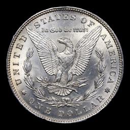 ***Auction Highlight*** 1891-p Top 100 vam 2 Morgan Dollar $1 Graded ms64 By SEGS (fc)