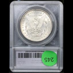 ***Auction Highlight*** 1891-p Top 100 vam 2 Morgan Dollar $1 Graded ms64 By SEGS (fc)