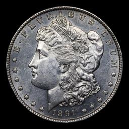 1891-s Morgan Dollar $1 Grades Select Unc PL