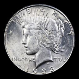 1923-s Peace Dollar $1 Grades Select+ Unc