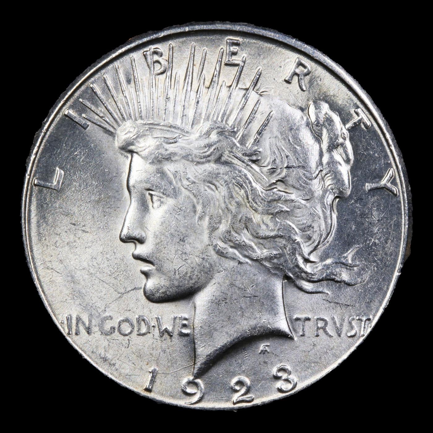 1923-s Peace Dollar $1 Grades Select+ Unc