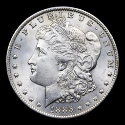 1885-o Morgan Dollar $1 Grades GEM Unc