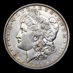 1897-o Morgan Dollar $1 Grades Choice AU/BU Slider