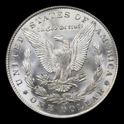 *HIGHLIGHT OF THE AUCTION* 1890-o TOP POP Morgan Dollar $1 Graded ms66+ By SEGS (fc)