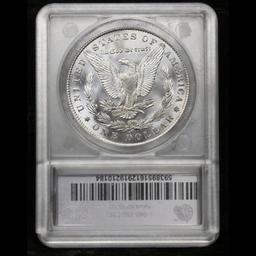 *HIGHLIGHT OF THE AUCTION* 1890-o TOP POP Morgan Dollar $1 Graded ms66+ By SEGS (fc)