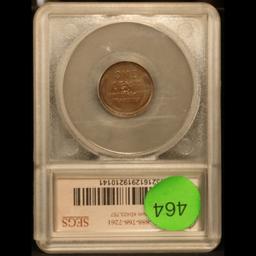 ***Auction Highlight*** 1909-s vdb Lincoln Cent 1c Graded vf35 details By SEGS (fc)