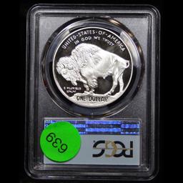Proof 2001-P Buffalo Black Diamond Modern Commem Dollar $1 Graded pr69 dcam By PCGS