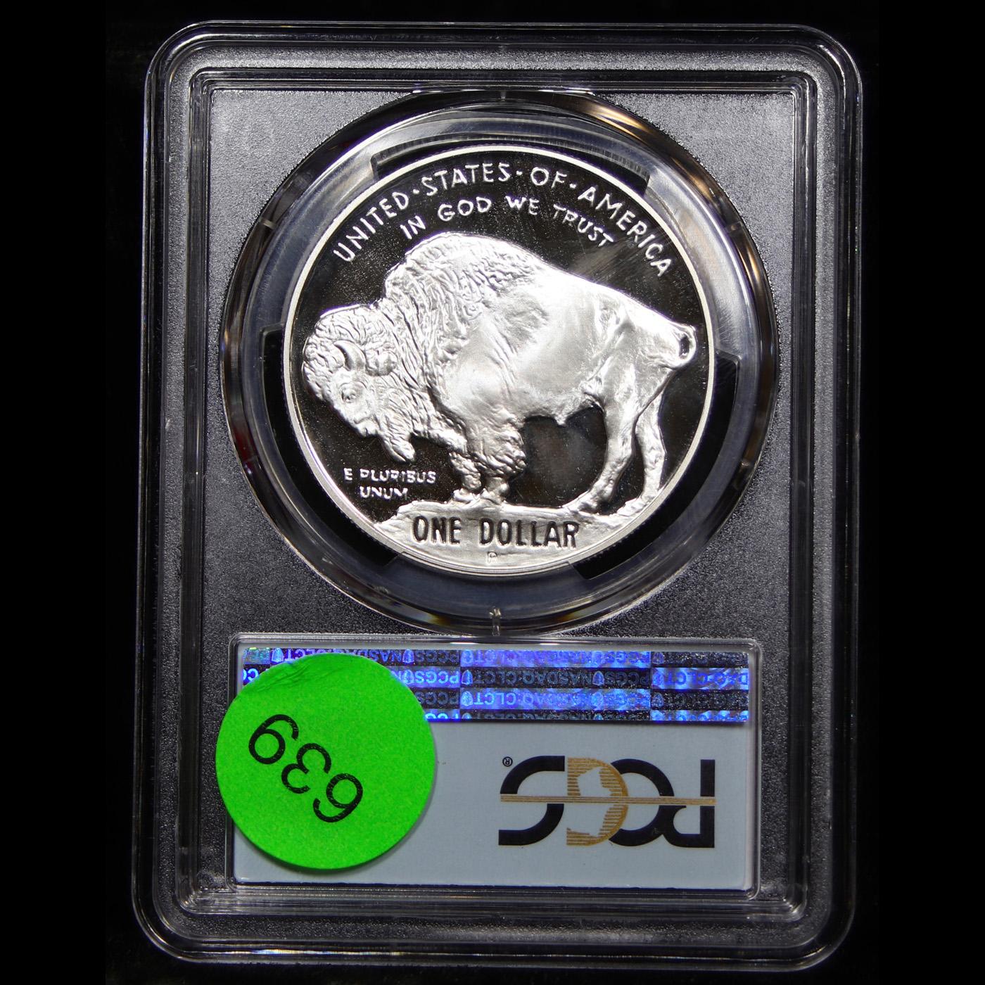 Proof 2001-P Buffalo Black Diamond Modern Commem Dollar $1 Graded pr69 dcam By PCGS