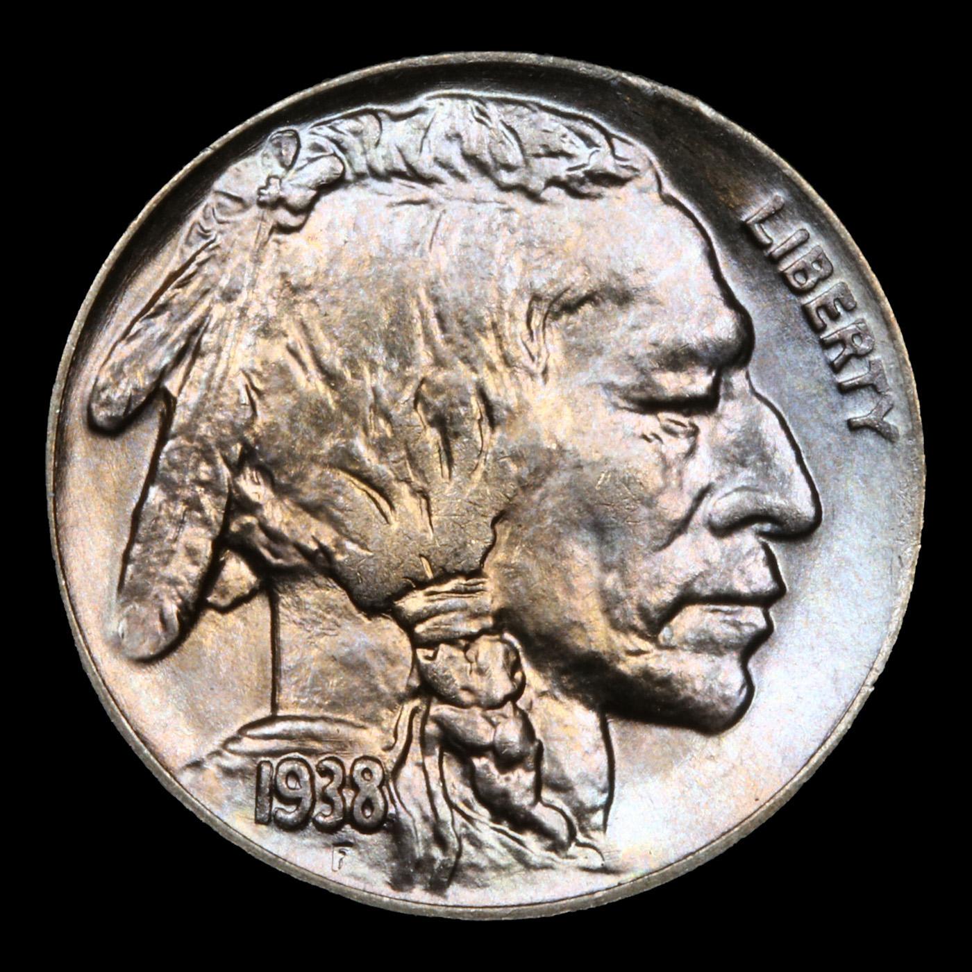 ***Auction Highlight*** 1938-d Buffalo Nickel 5c Graded ms67+ By SEGS (fc)