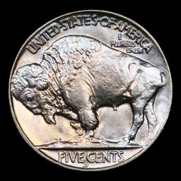 ***Auction Highlight*** 1938-d Buffalo Nickel 5c Graded ms67+ By SEGS (fc)