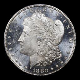 1880-s Morgan Dollar $1 Grades Choice Unc DMPL