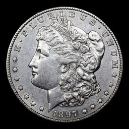 1897-s Morgan Dollar $1 Grades Choice AU/BU Slider