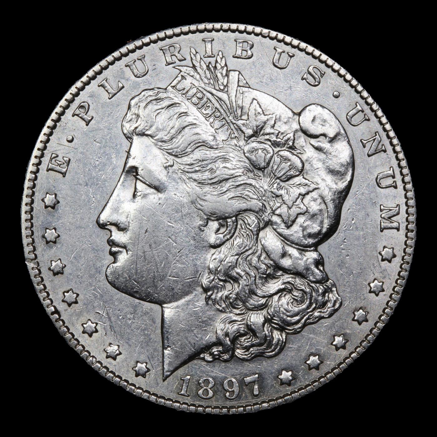 1897-s Morgan Dollar $1 Grades Choice AU/BU Slider