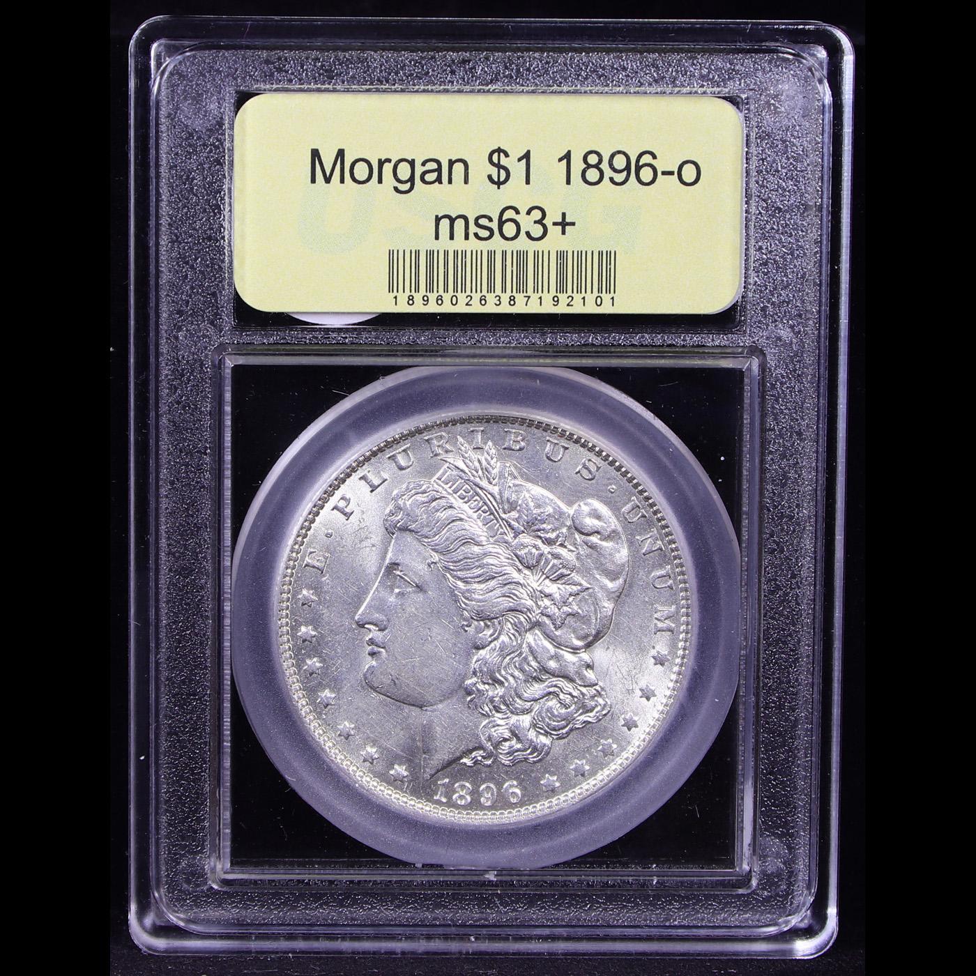 ***Auction Highlight*** 1896-o Morgan Dollar $1 Graded Select+ Unc By USCG (fc)