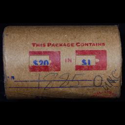 ***Auction Highlight*** Full solid date 1885-o Uncirculated Morgan silver dollar roll, 20 coins (fc)
