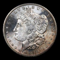 ***Auction Highlight*** 1881-s Morgan Dollar $1 Graded ms67+ By SEGS (fc)