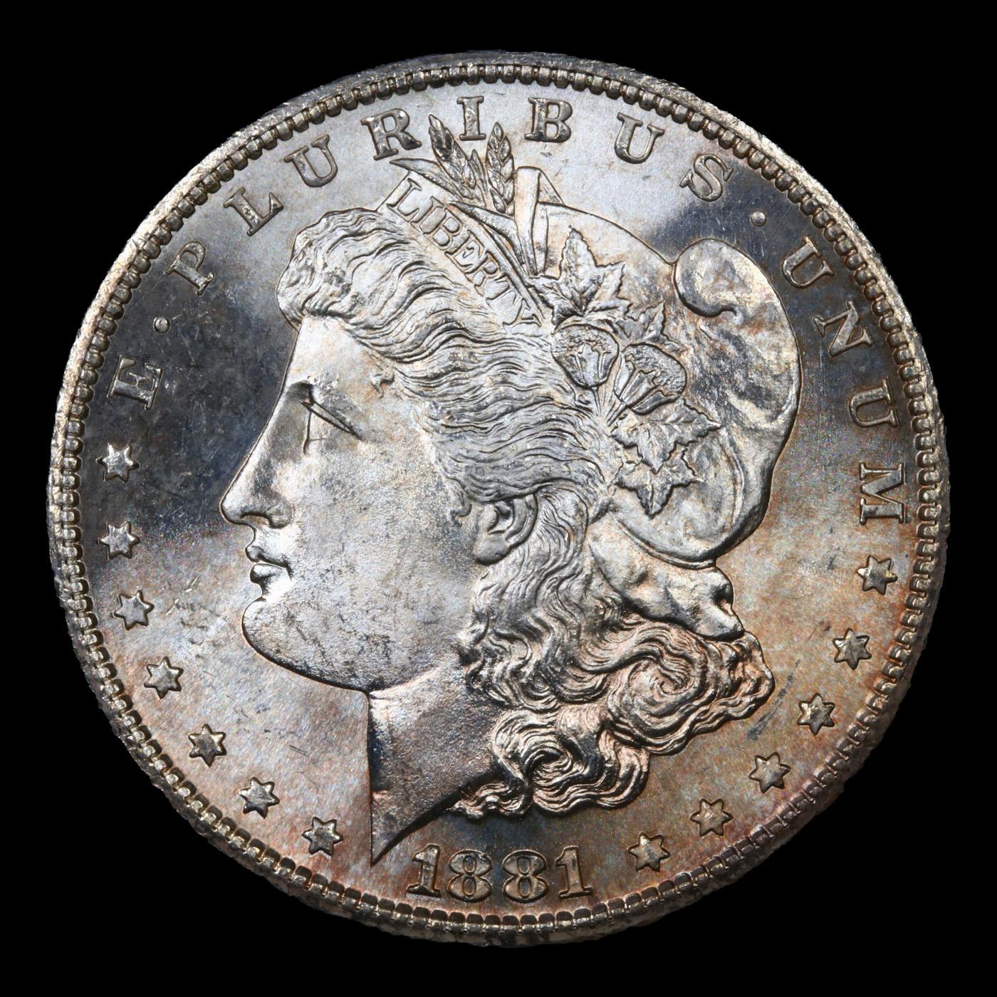 ***Auction Highlight*** 1881-s Morgan Dollar $1 Graded ms67+ By SEGS (fc)