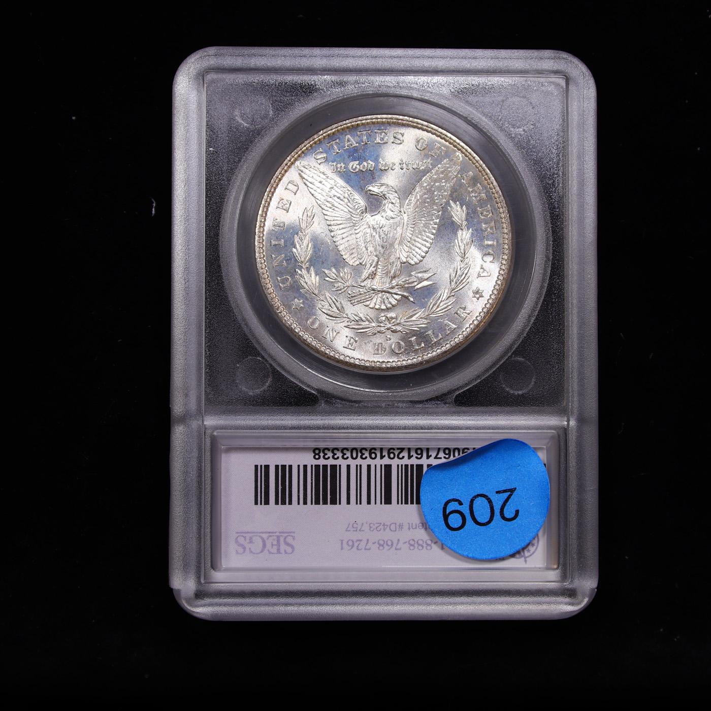 ***Auction Highlight*** 1881-s Morgan Dollar $1 Graded ms67+ By SEGS (fc)