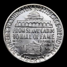 1951-p BTW Old Commem Half Dollar 50c Grades Choice Unc