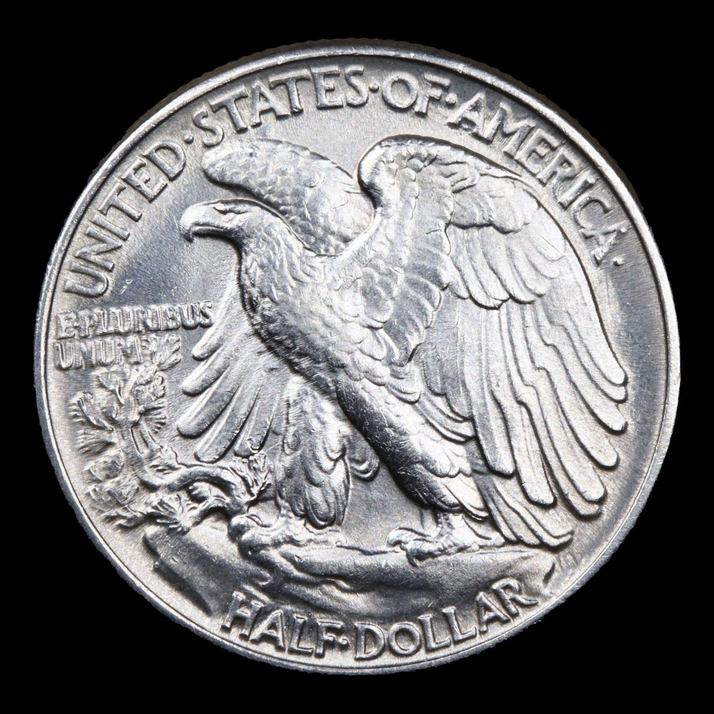 1945-p Walking Liberty Half Dollar 50c Grades Choice Unc