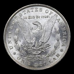 1887-p Morgan Dollar $1 Grades GEM+ Unc