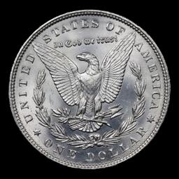 ***Auction Highlight*** 1891-p vam 9 I2 R5 Morgan Dollar $1 Graded ms64+ By SEGS (fc)