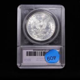 ***Auction Highlight*** 1891-p vam 9 I2 R5 Morgan Dollar $1 Graded ms64+ By SEGS (fc)