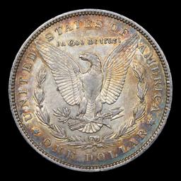 ***Auction Highlight*** 1897-o Morgan Dollar $1 Graded Choice AU/BU Slider+ By USCG (fc)