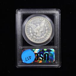 ***Auction Highlight*** 1921-d Morgan Dollar $1 Graded Unc+ PL By USCG (fc)