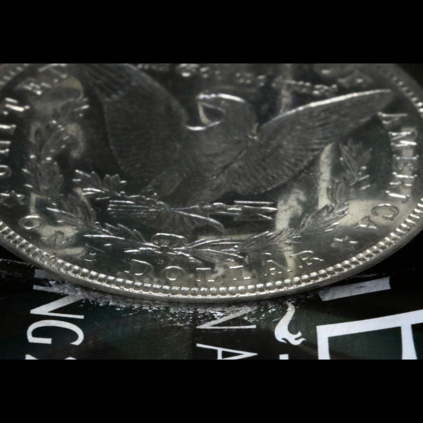 ***Auction Highlight*** 1921-d Morgan Dollar $1 Graded Unc+ PL By USCG (fc)