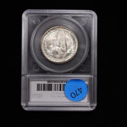 ***Auction Highlight*** 1935-s San Diego Old Commem Half Dollar 50c Graded ms68 By SEGS (fc)